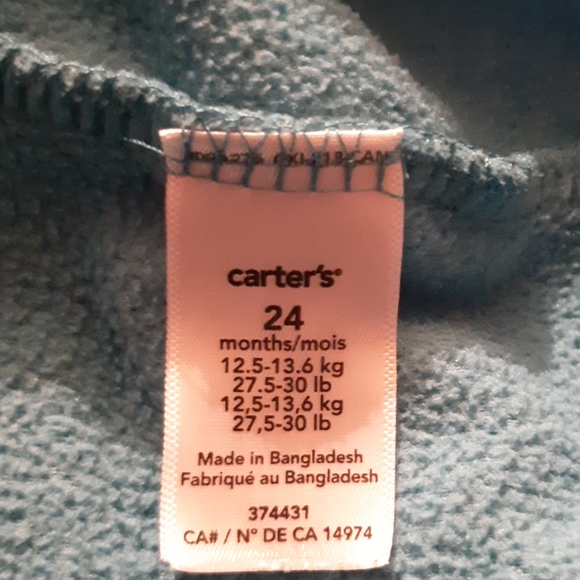 10 For 10$ Carter's Sweater size 24 Months - Picture 4 of 5